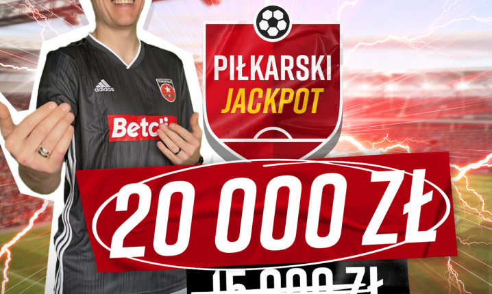 Piłkarski Jackpot w Betclic: 20.000 zł do wygrania! (18+)
